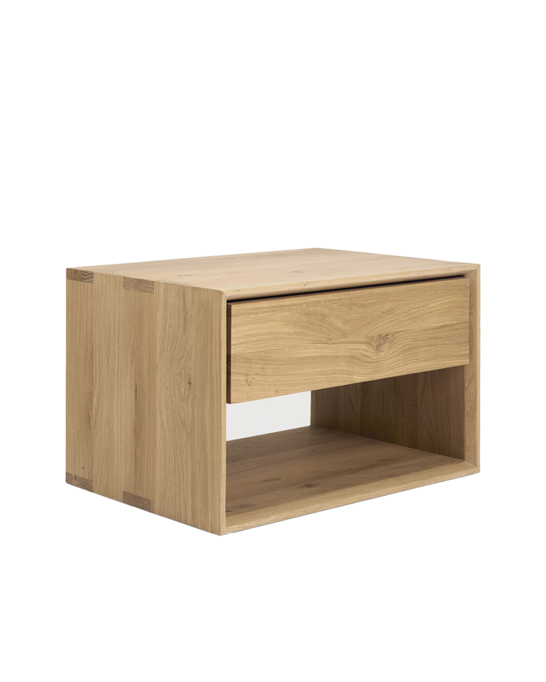 Mesa de Cabeceira com Gaveta em Carvalho Nordic