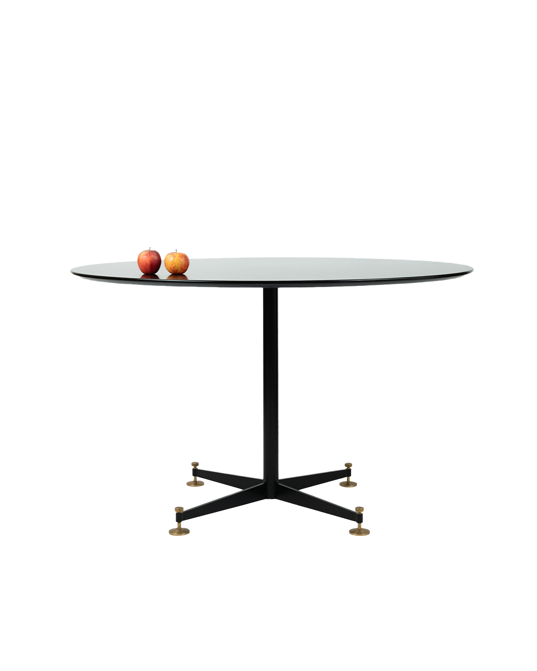 Mesa de Jantar Redonda Madeira e Ferro Gio