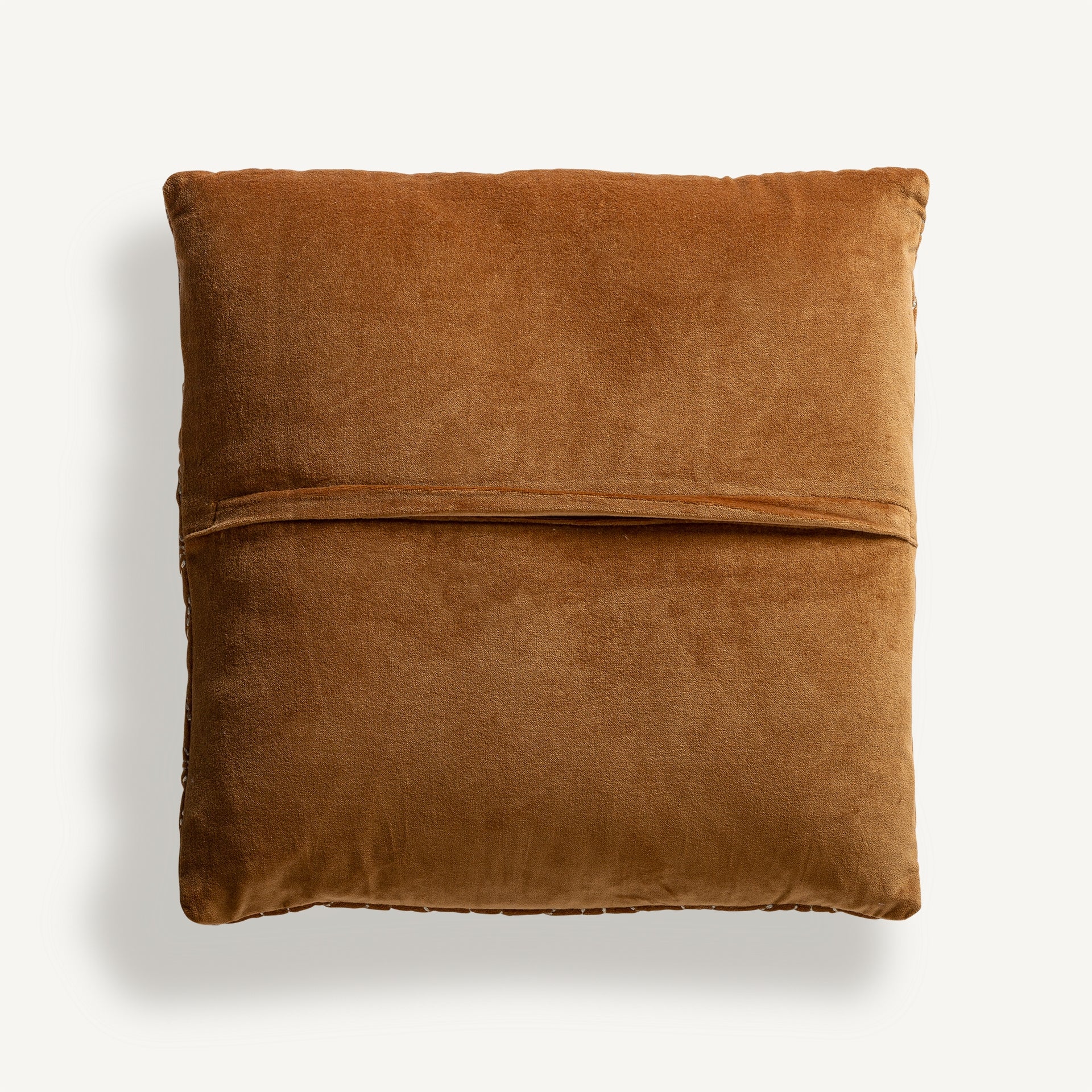 Terracotta Velvet Cushion (45x45cm) Vilma