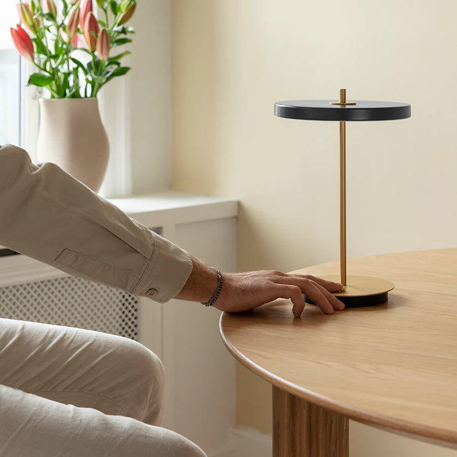 Candeeiro de Mesa sem Fios Regulável Astéria