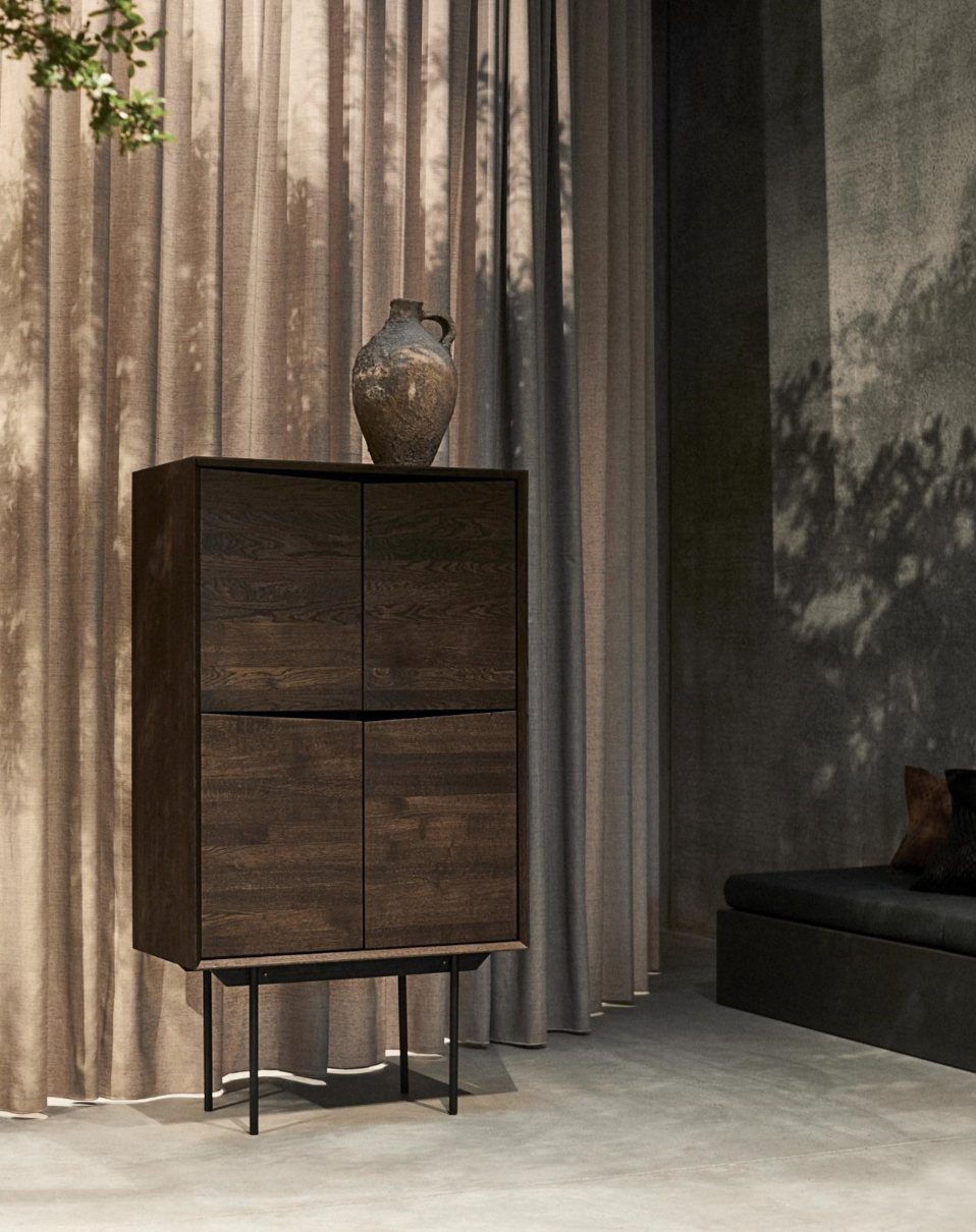 Wing Tall Cabinet