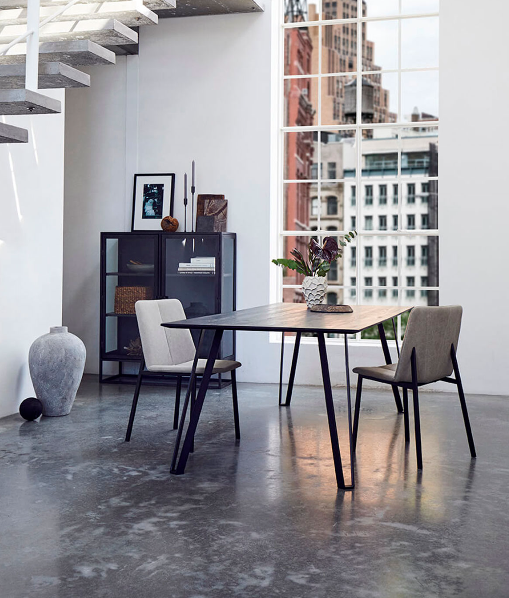 Cadeira de Lona Stone Washed Chamfer