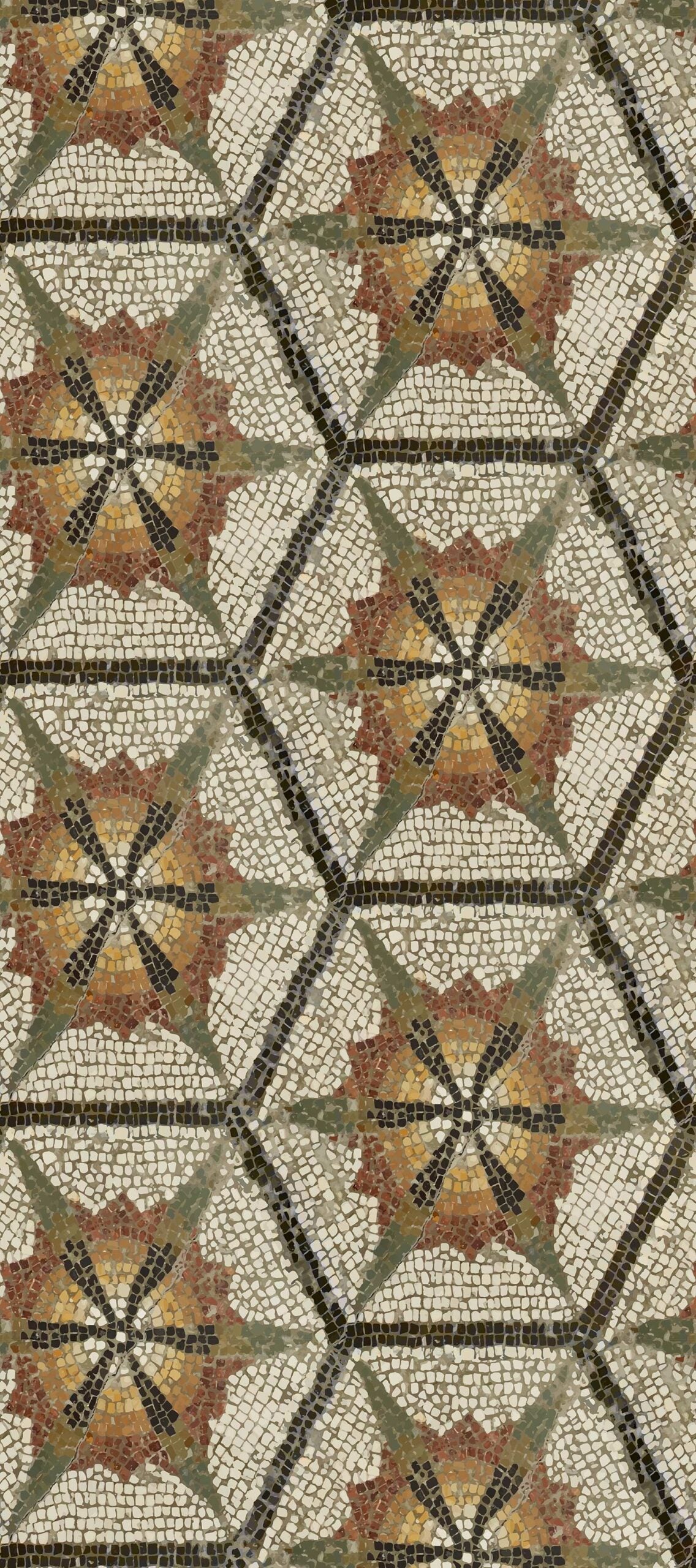 Geometric Mosaic Wallpaper