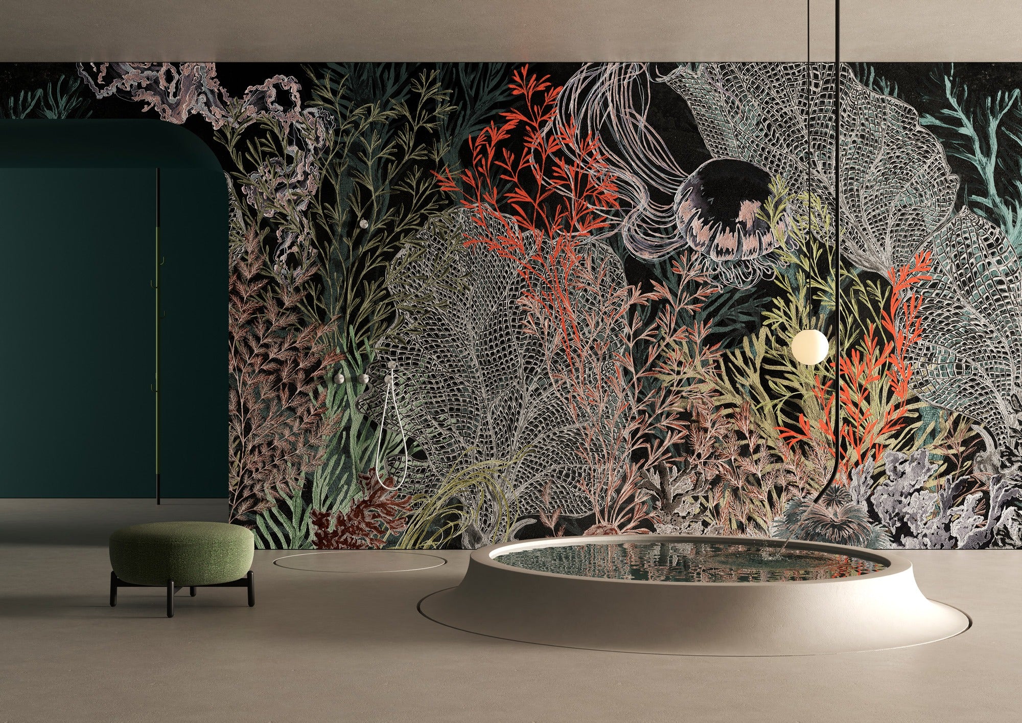 Mural Papel de Parede Reef