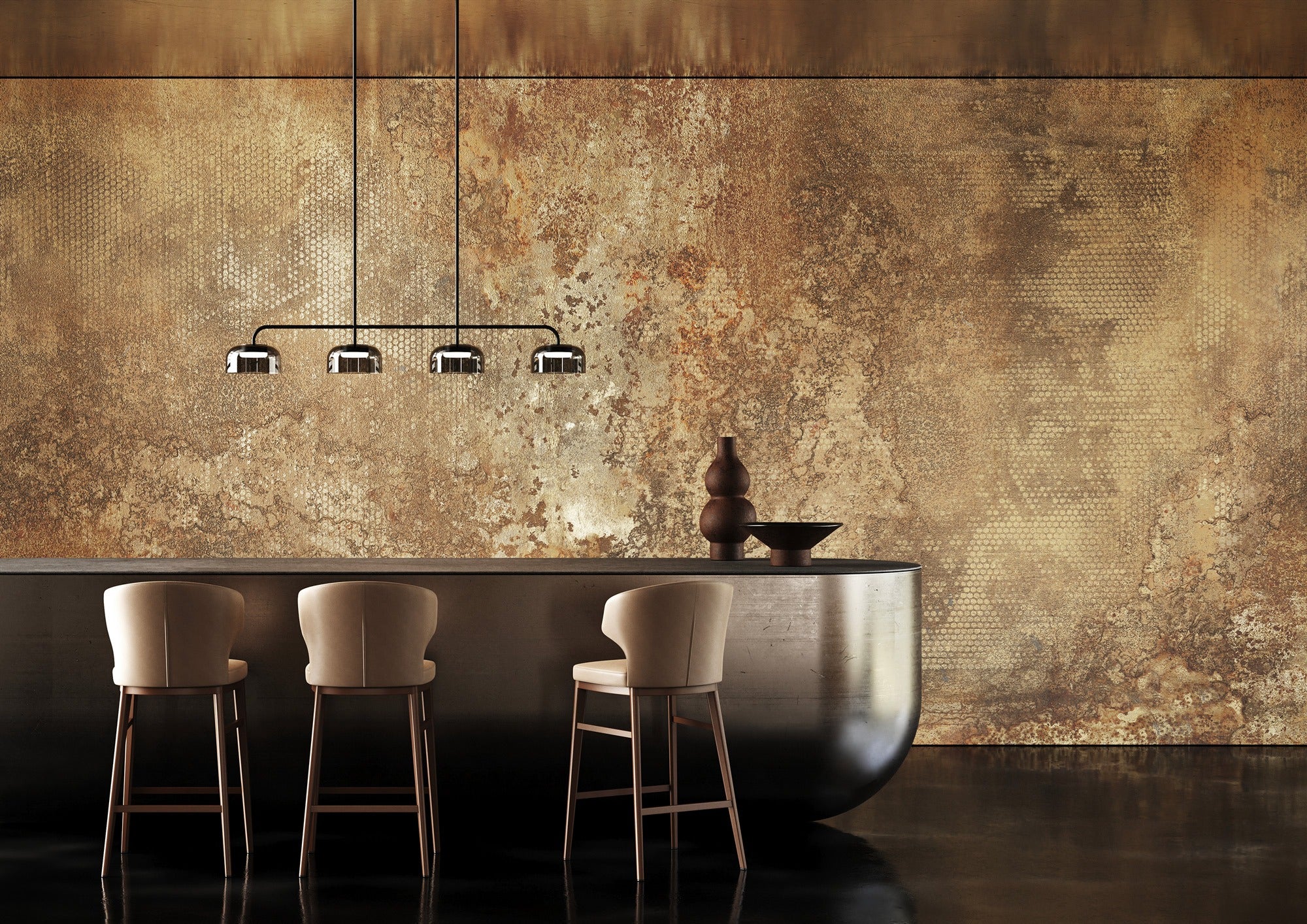 Metallic Wall Mural