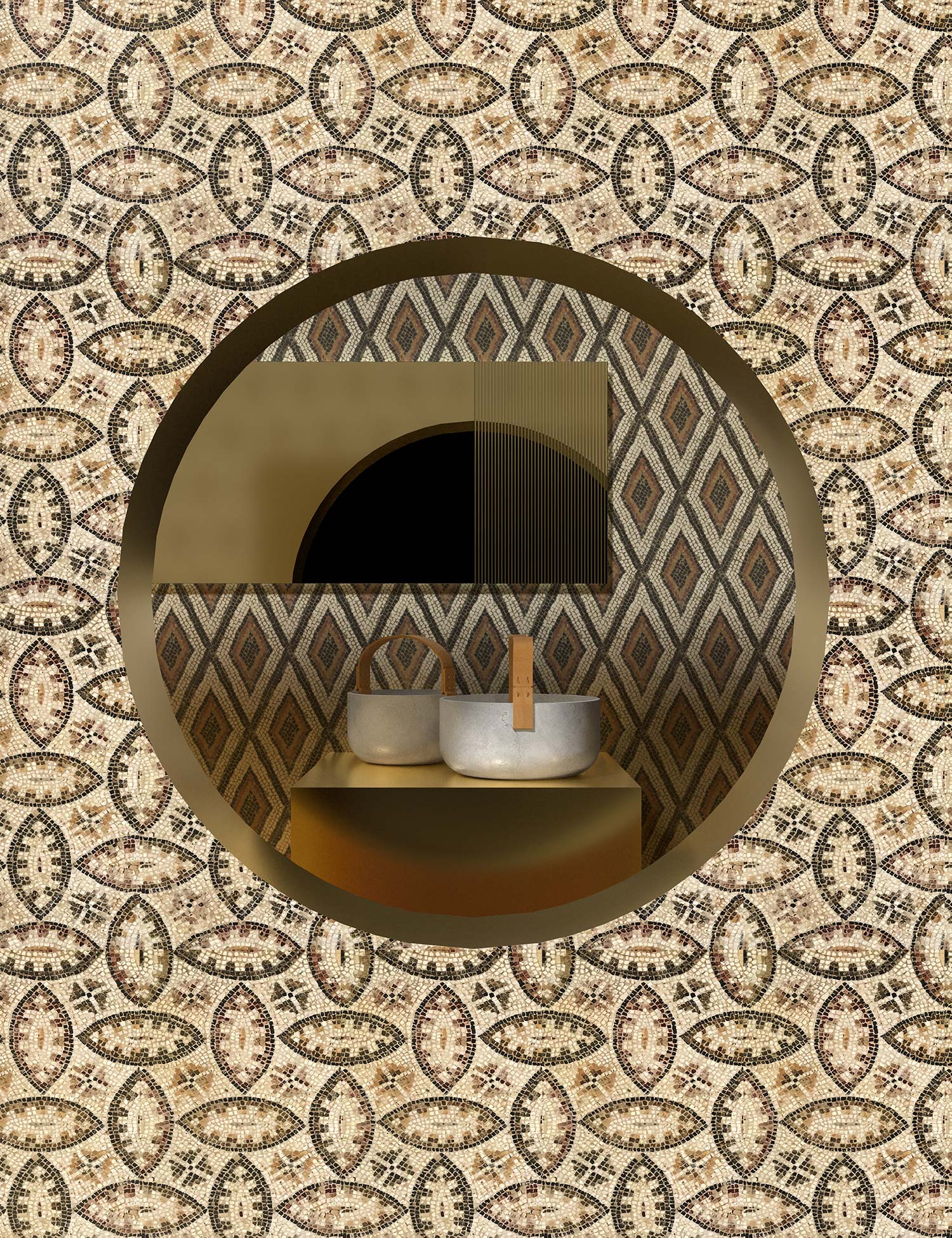 Occhio Mosaic Wallpaper