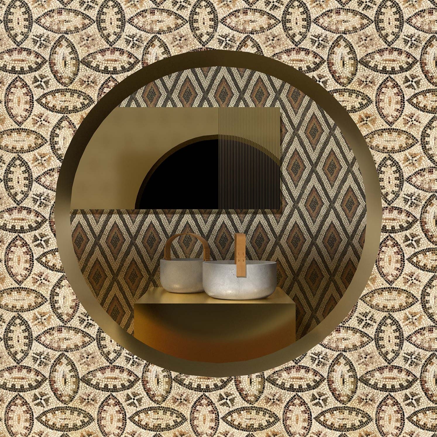 Occhio Mosaic Wallpaper