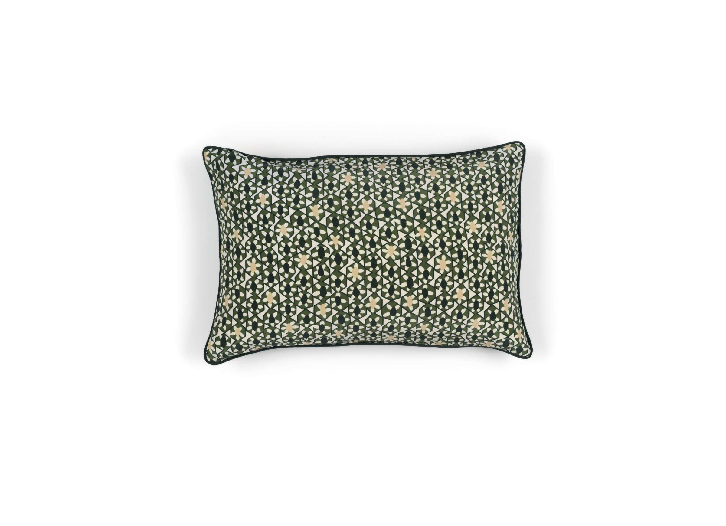 Almofada Retangular em Seda (45x30cm) Azteca