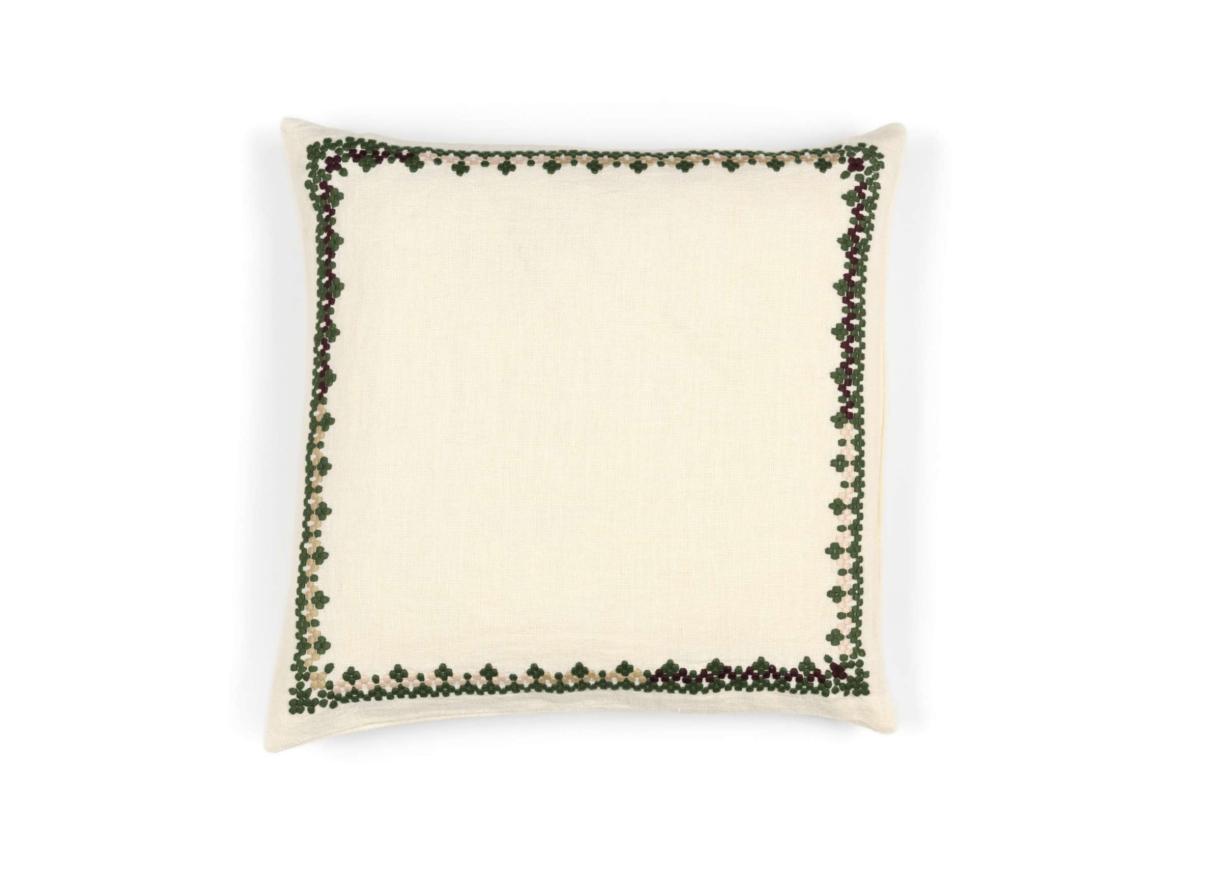 Almofada Quadrada com Bordado (50x50cm) Maya