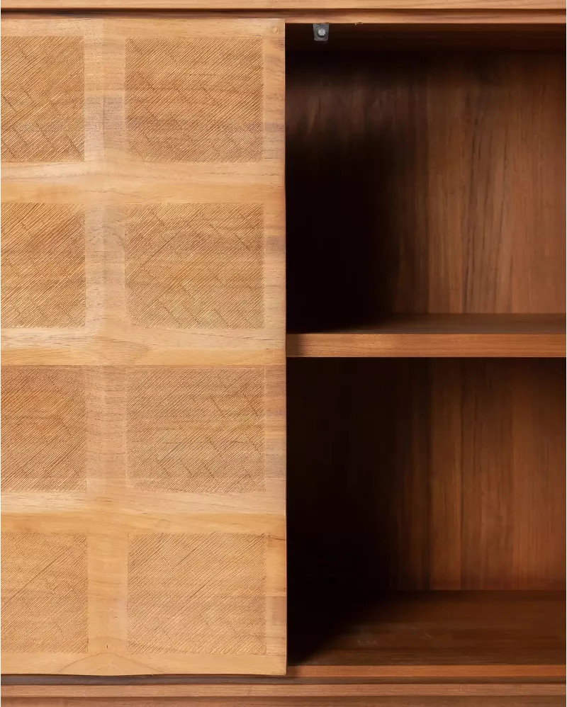 Aparador com Portas e Gavetas (223cm) Rijal