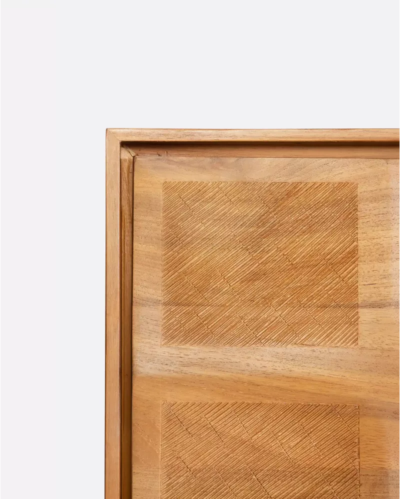 Aparador com Portas e Gavetas (223cm) Rijal