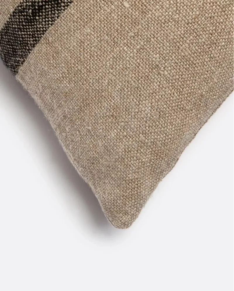 Almofada Retangular (75x40cm) em Linho às Riscas Bogra