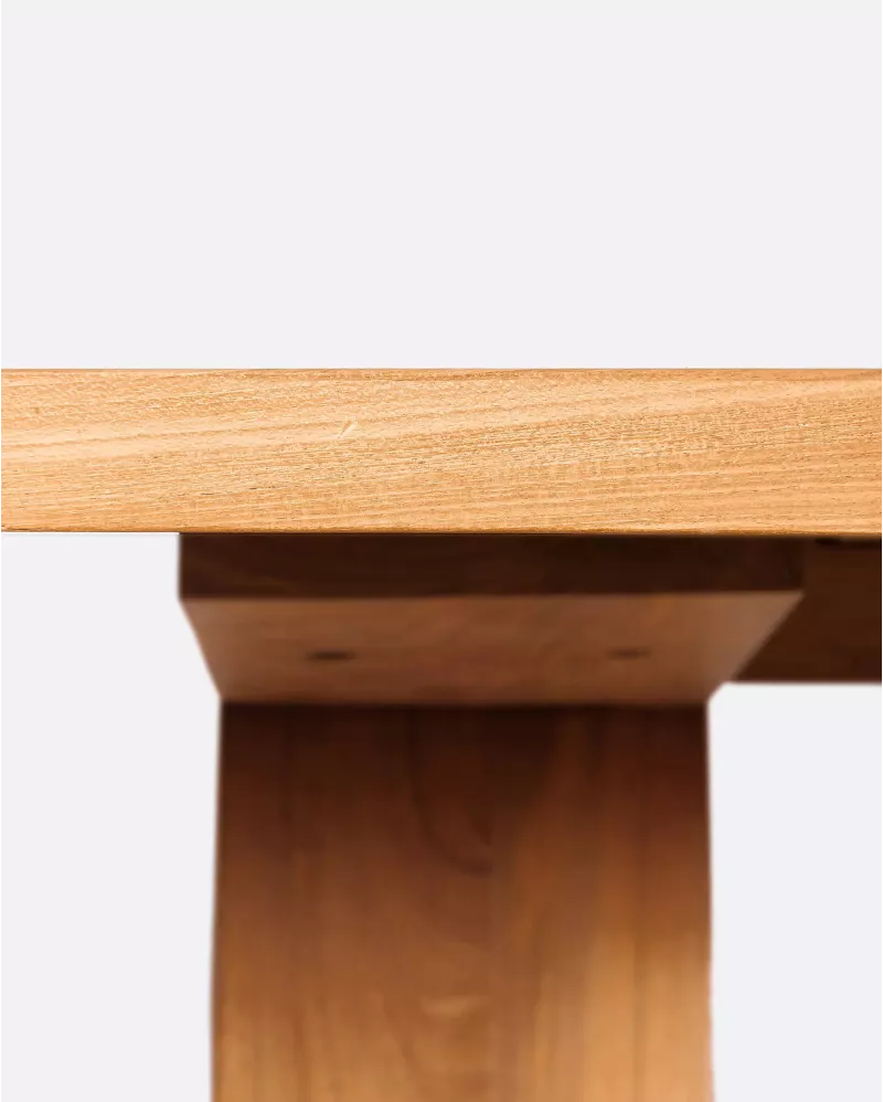 Mesa de Jantar Retangular em Madeira (210cm) Batu