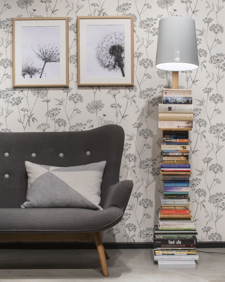 Cambridge Wooden 3-Shelf Floor Lamp