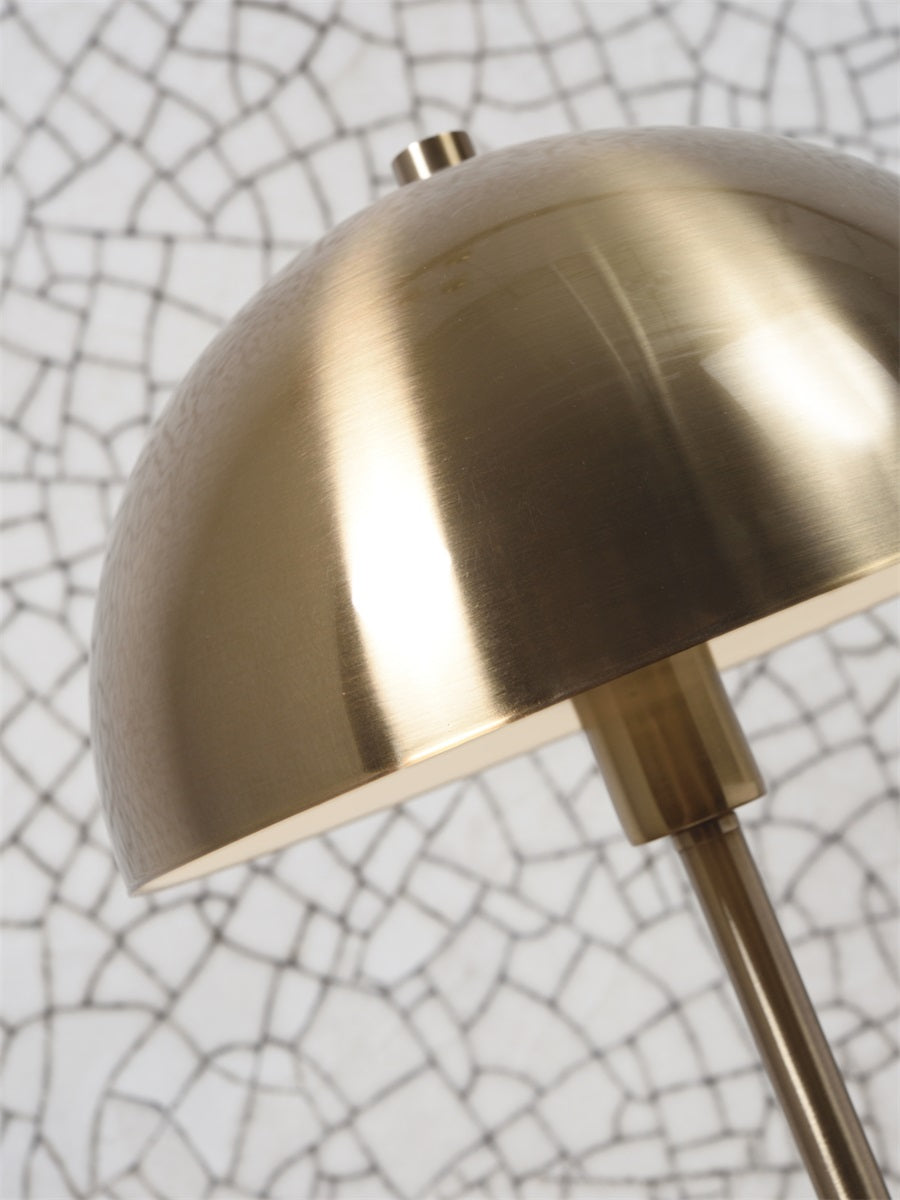 Toulouse Metal and Marble Floor Lamp