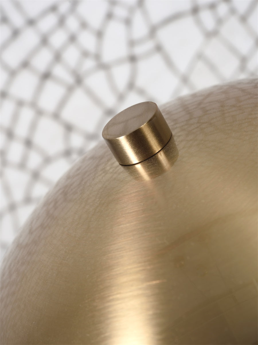 Toulouse Metal and Marble Floor Lamp