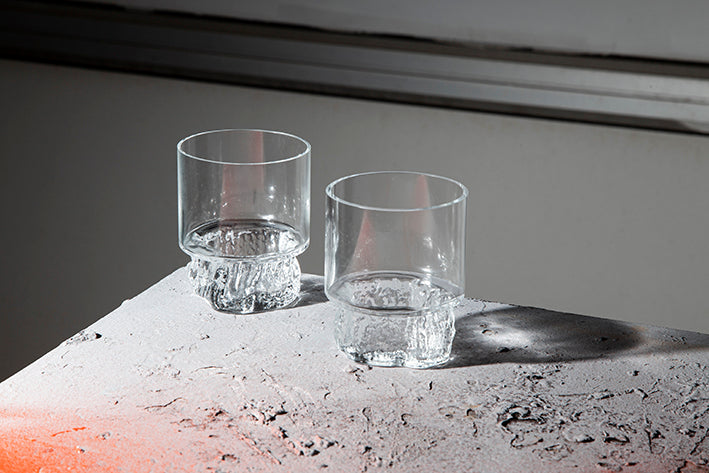Garrafa Decanter e Copos Cerne Vidros Samuel Reis