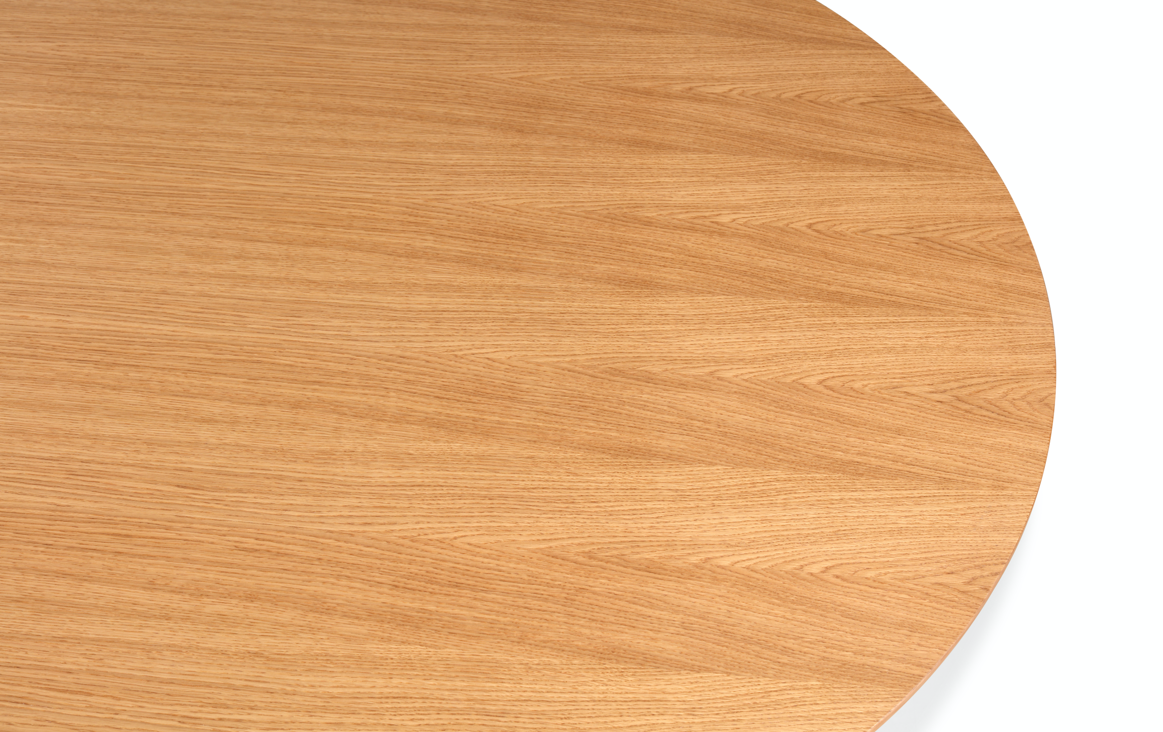 Mesa de Jantar Oval em Madeira Hana
