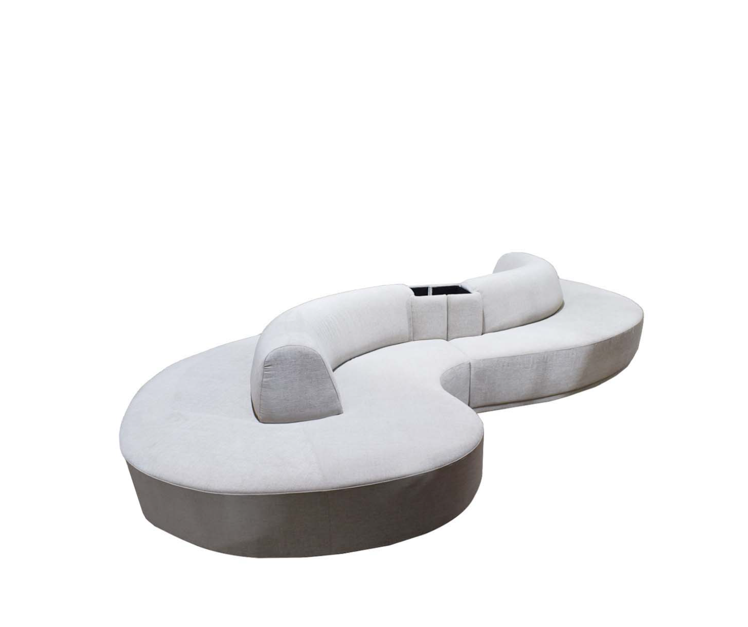 Sofá Duplo Ondulado  (450x140cm) Ginjal