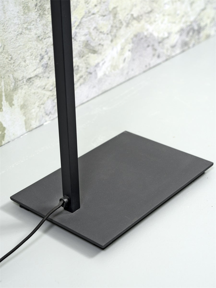 Boston Metal and Cotton Floor Lamp