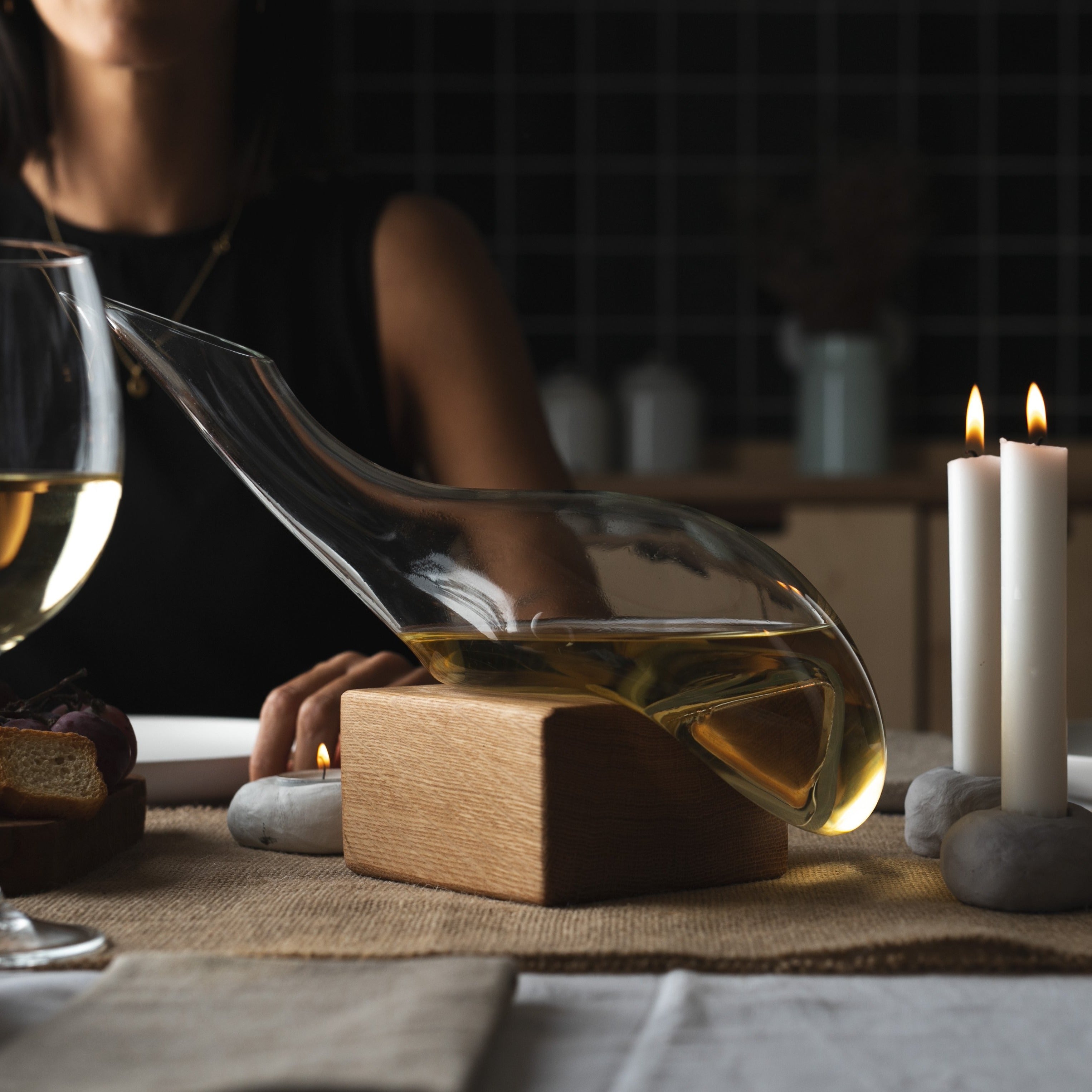Decanter Bastarda Vidro Pvra Design