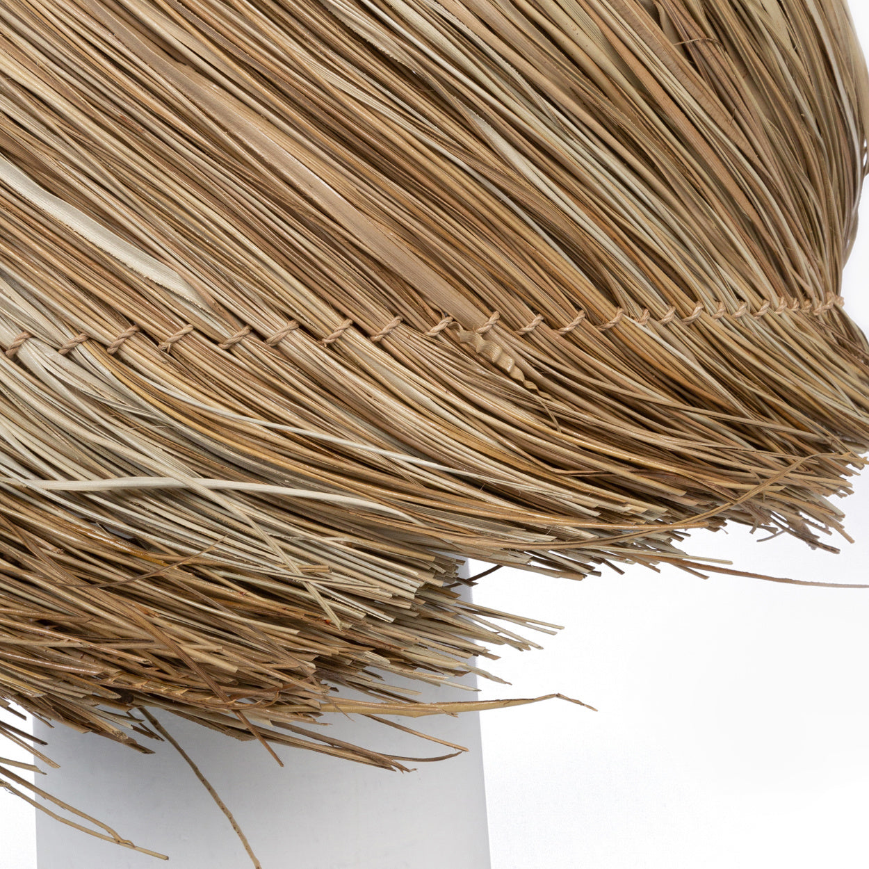 Pandan Ceramic and Sisal Table Lamp