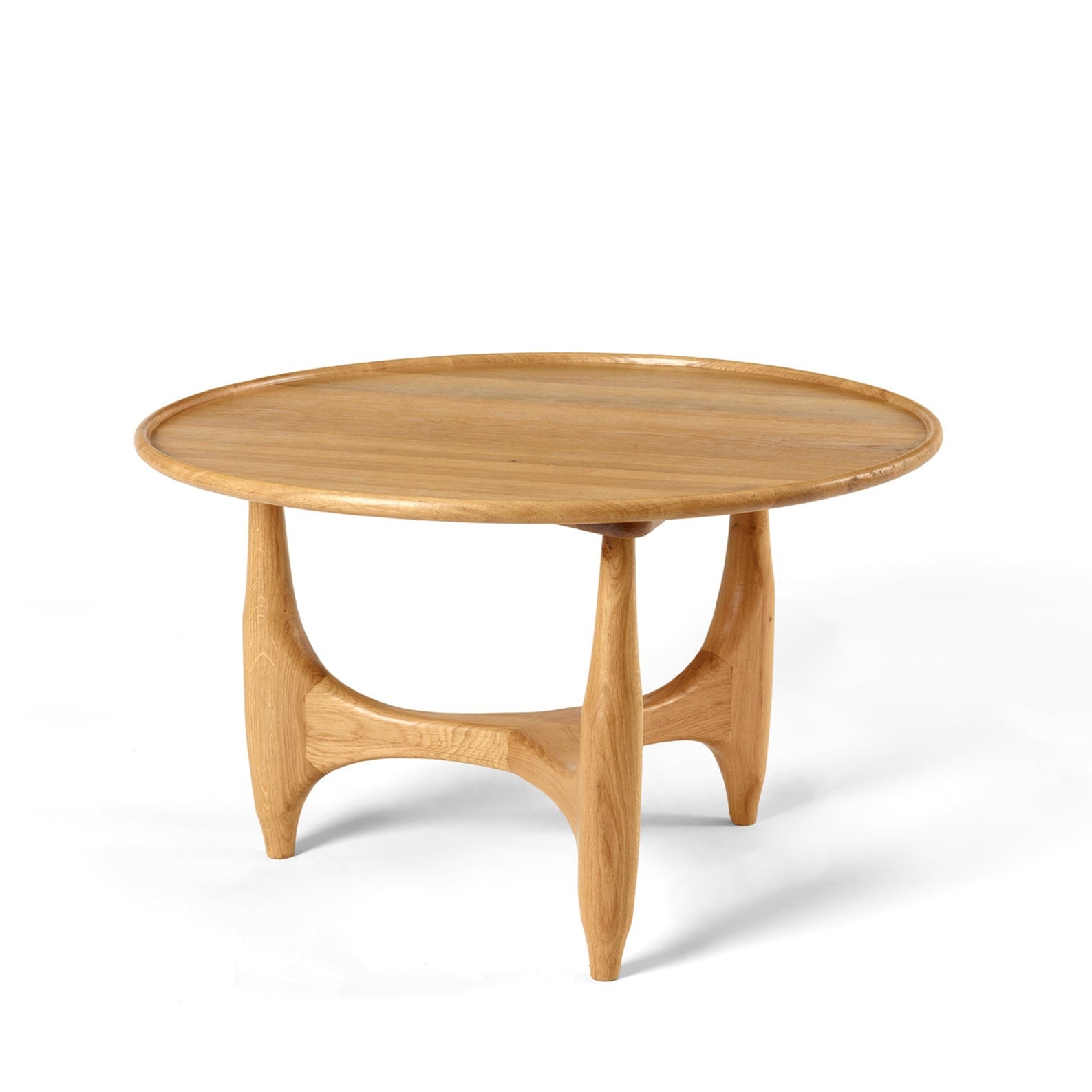 Mesa de Centro em Madeira Carvalho (60cm) Oscar