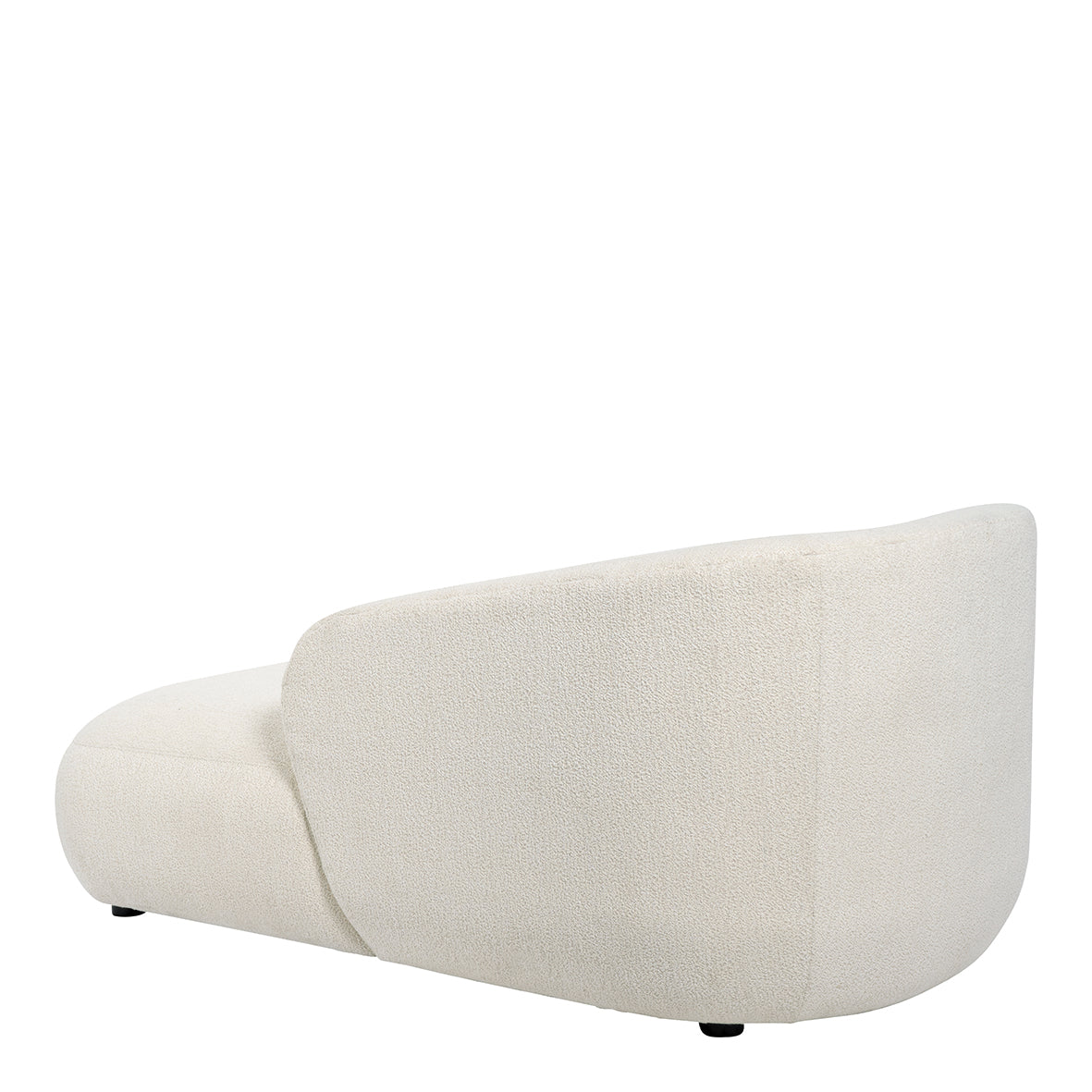 Chaise Lounge em Tecido Bouclé (162cm) Lisete