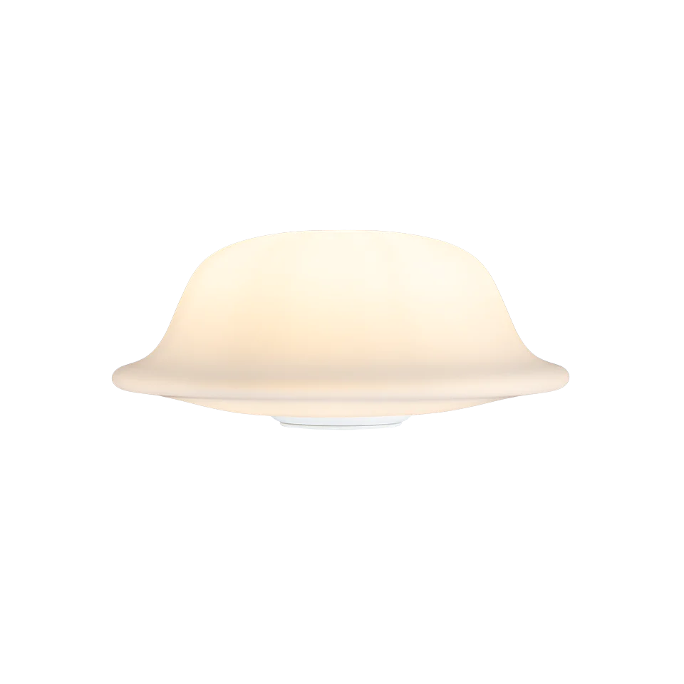 Butler Glass and Brass Table Lamp