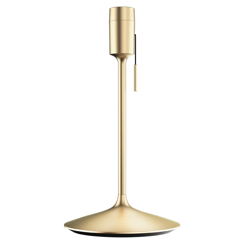 Butler Glass and Brass Table Lamp