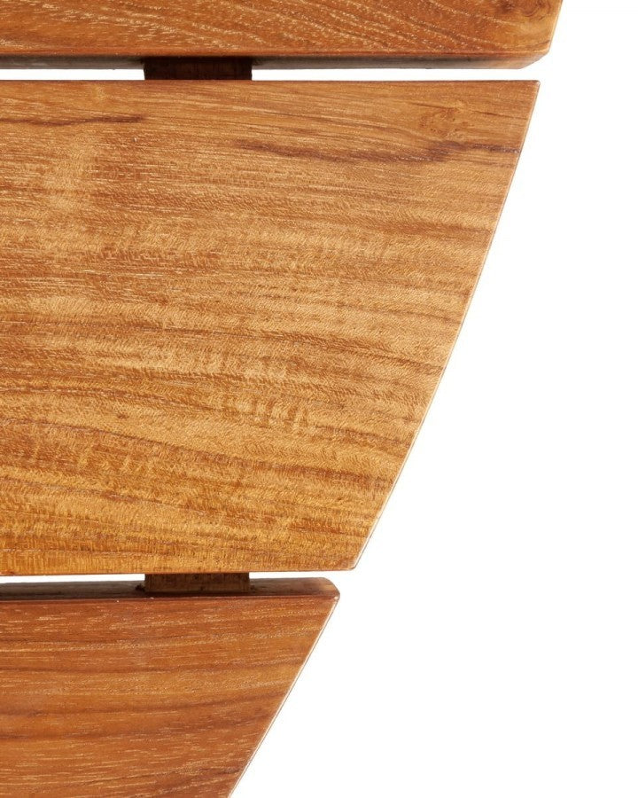 Mesa de Jantar Redonda para Exterior (130cm) Jati
