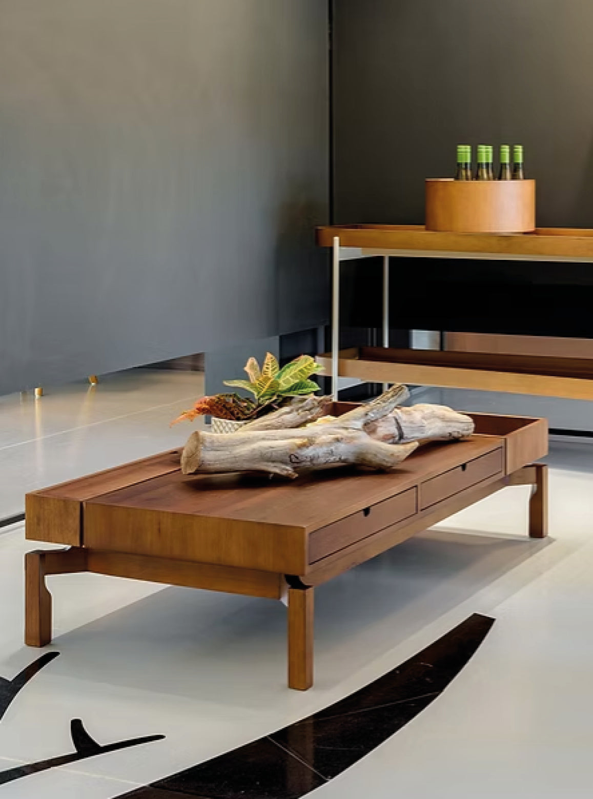 Armchair in Jequitibá Wood Sea