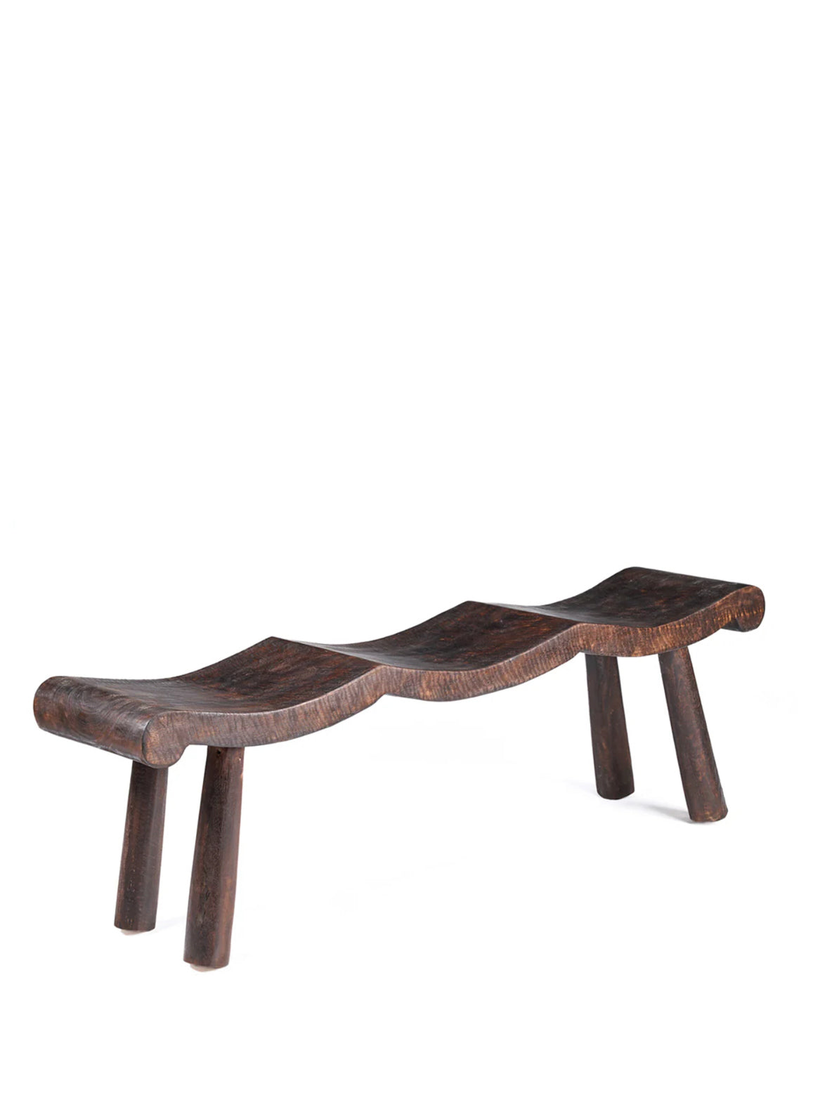 Banqueta em Madeira Lombok Wave