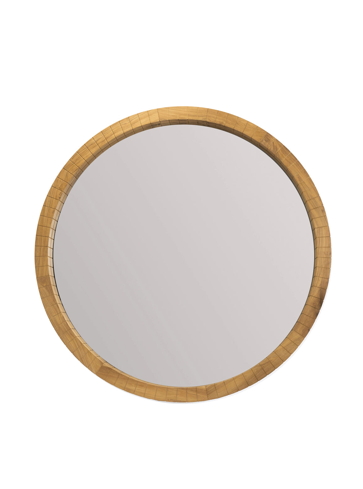 Round Mirror with Wooden Frame (180cm) Kobe