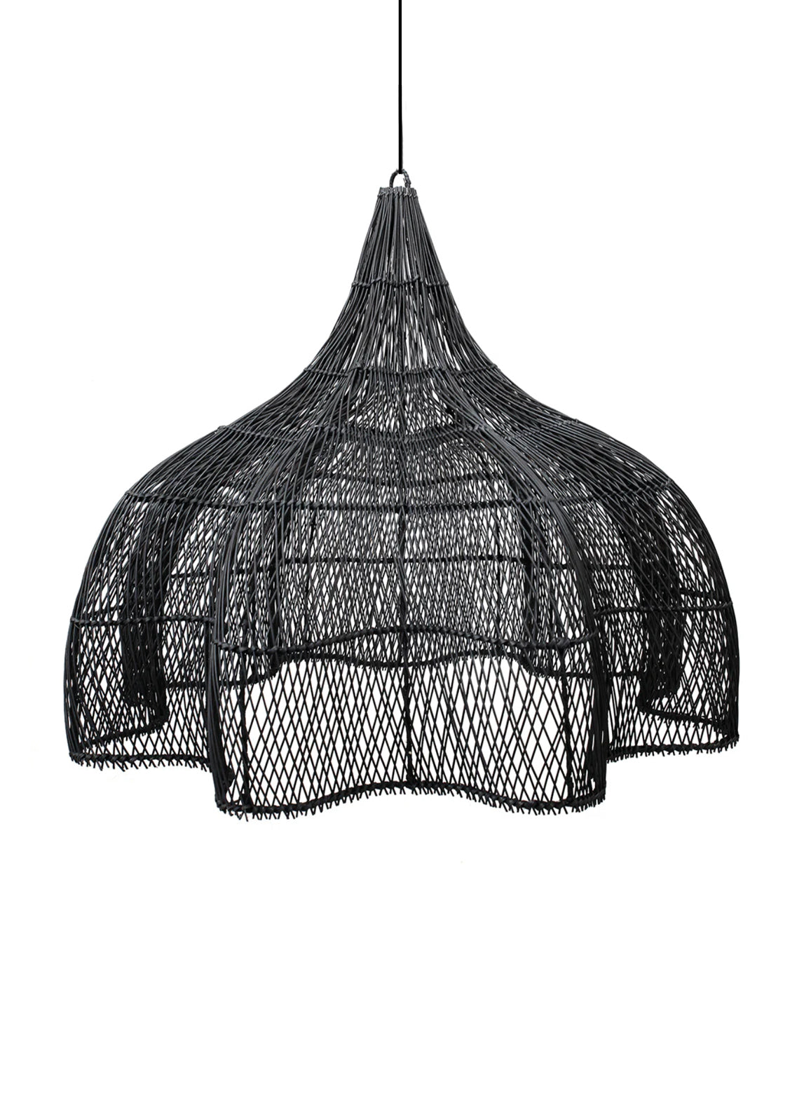 Candeeiro de Teto em Vime Whipped XL