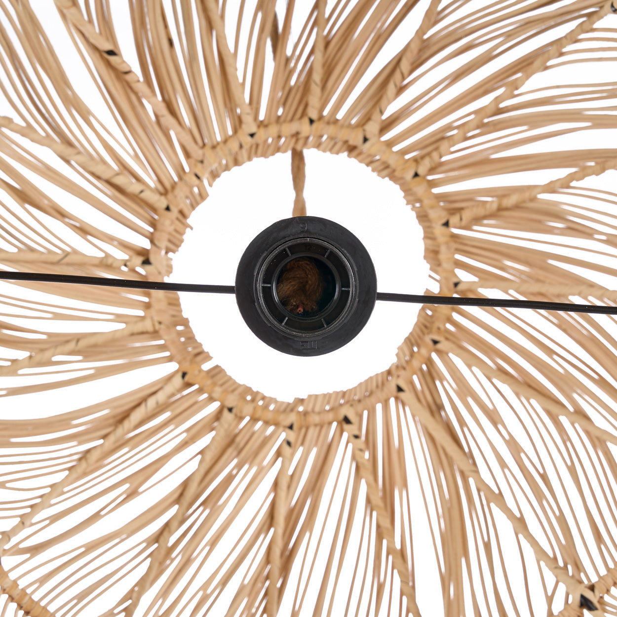 Candeeiro de Teto em Rattan Aurora XL