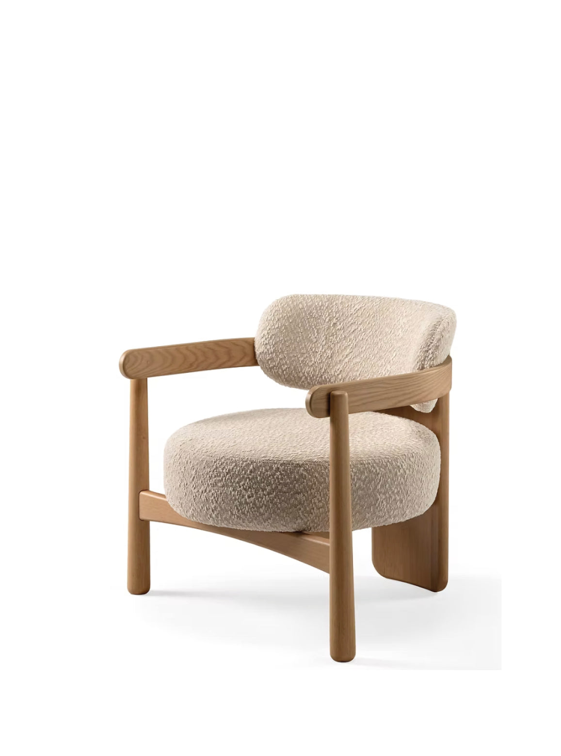 Armchair in Jequitibá Wood Sea