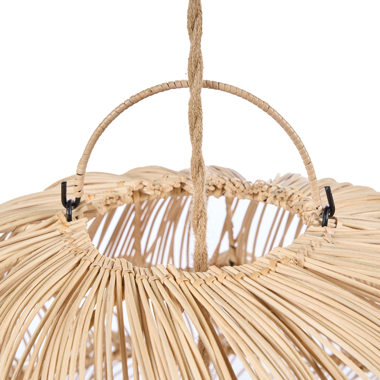 Candeeiro de Teto em Rattan Aurora XL