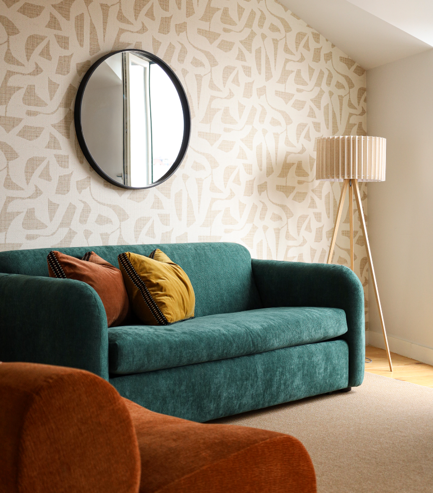 Sofá com Cantos Redondos Bubba