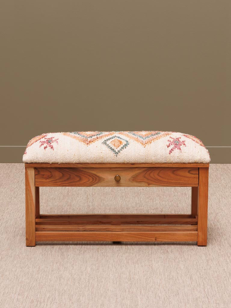 Victor Wooden High Bedside Table