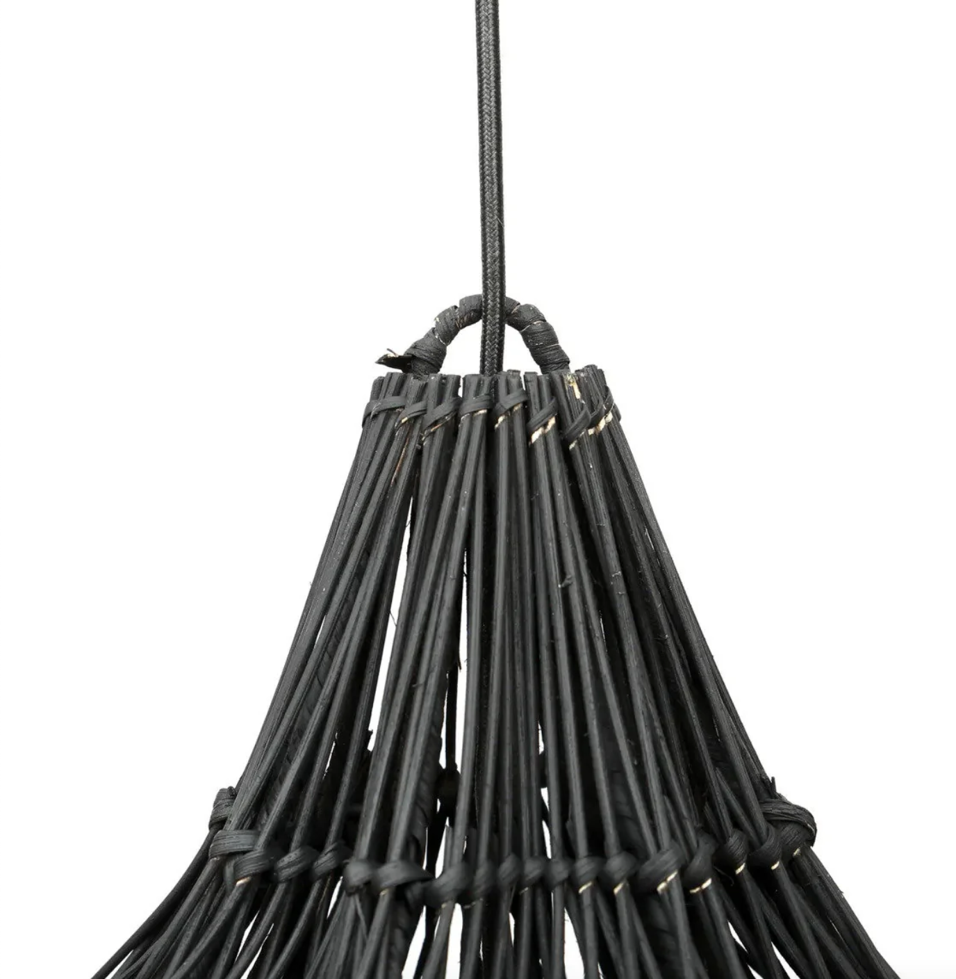 Candeeiro de Teto em Vime Whipped XL