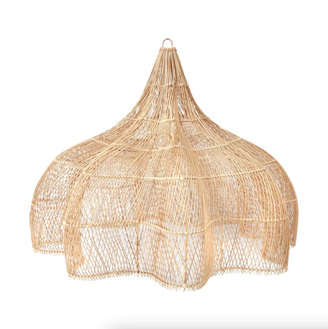 Candeeiro de Teto em Vime Whipped XL