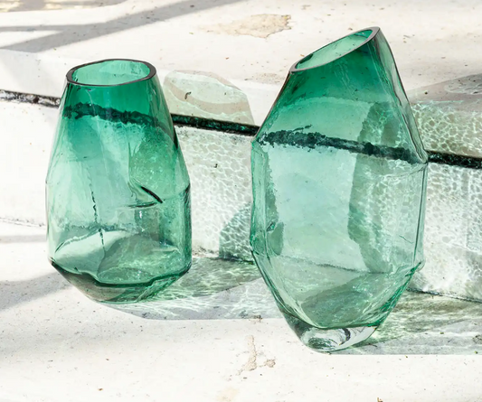 Planified Glass Vase