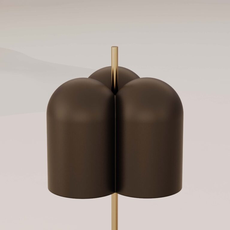 Double Metal Duo Wall Light