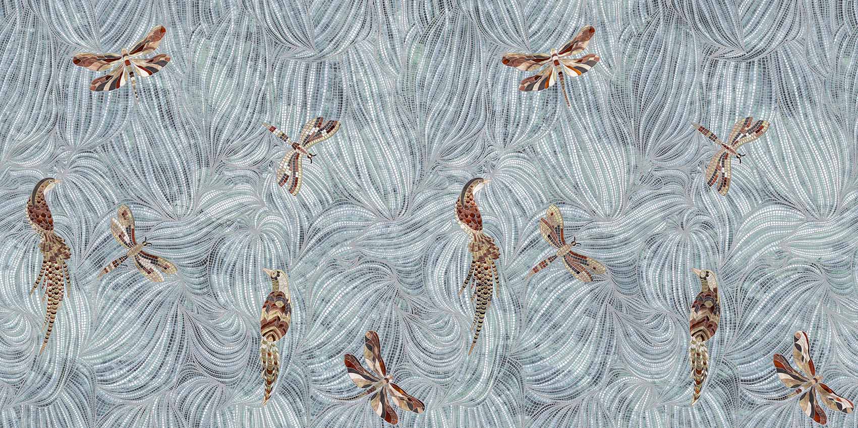 Mural papel de parede Mosaic Jewel