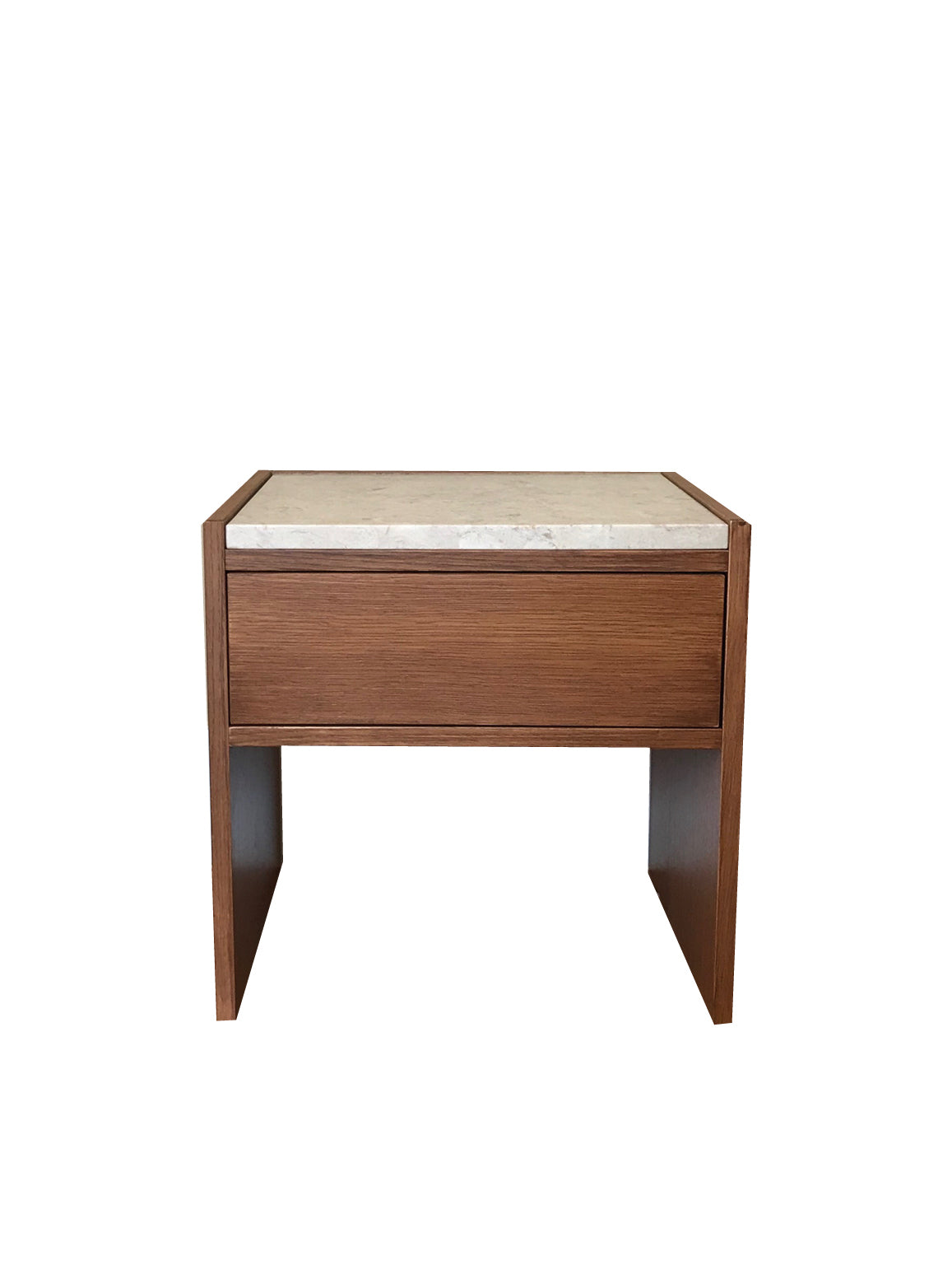 Mesa de Cabeceira com Tampo em Mármore Stein
