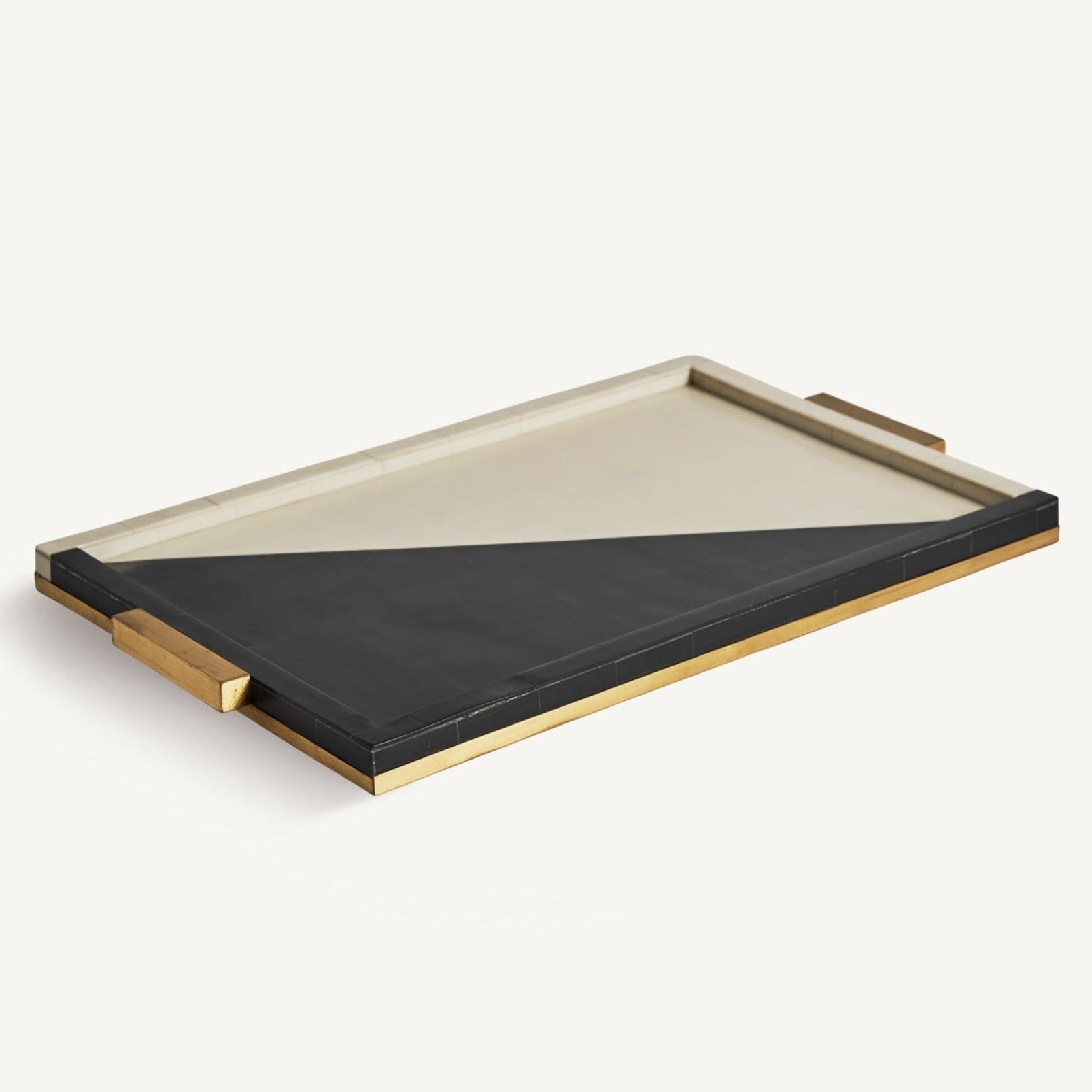 Tabuleiro em Resina e Dourado Ausete