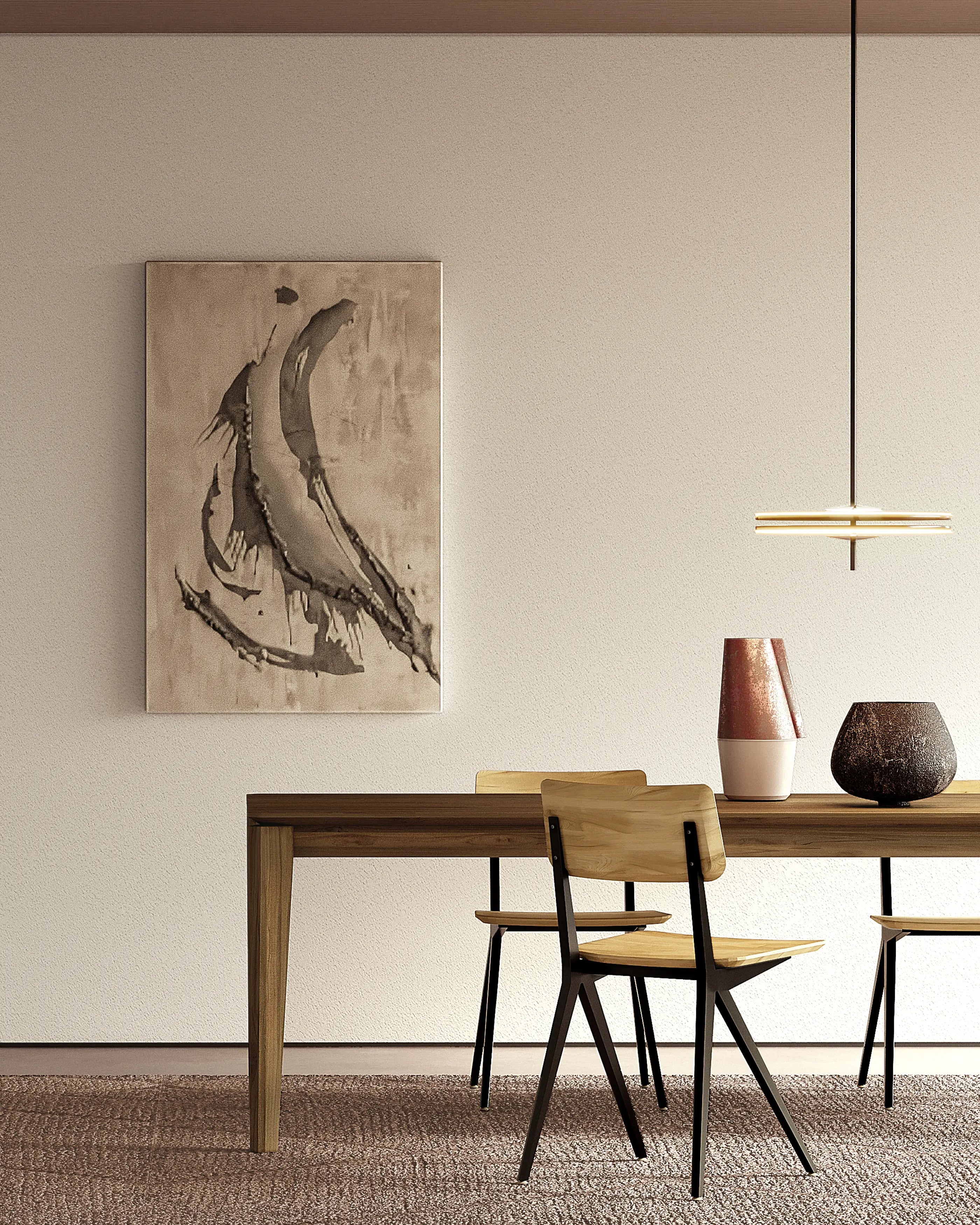 Mesa de Jantar Extensível Daoen