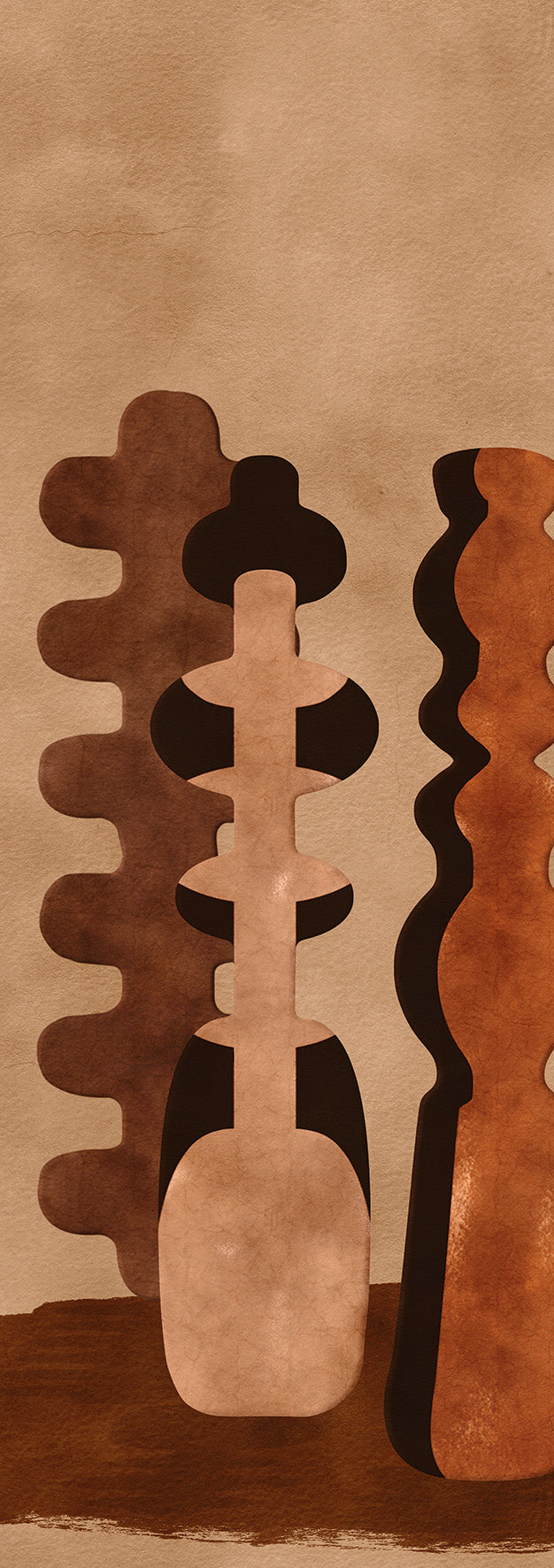 Mural de Parede Potteries