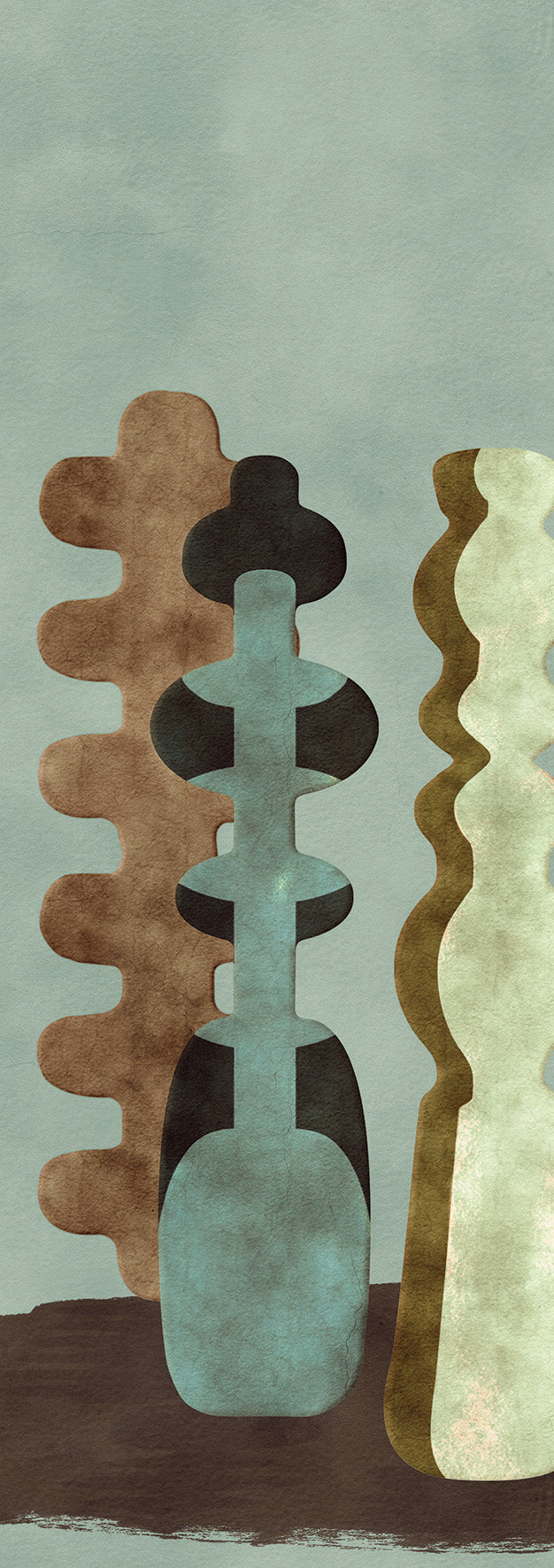 Mural de Parede Potteries